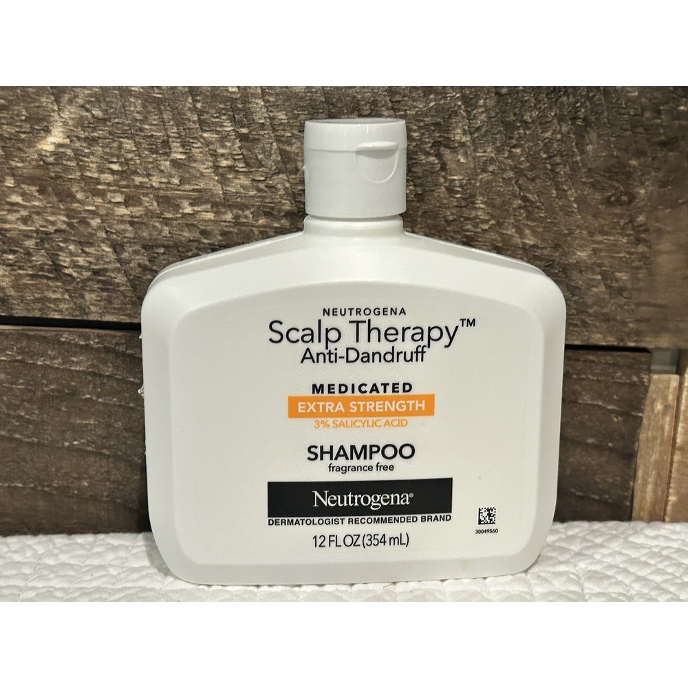 Neutrogena Scalp Therapy Anti-Dandruff Extra Strength Shampoo, EXP 06/2027, NEW